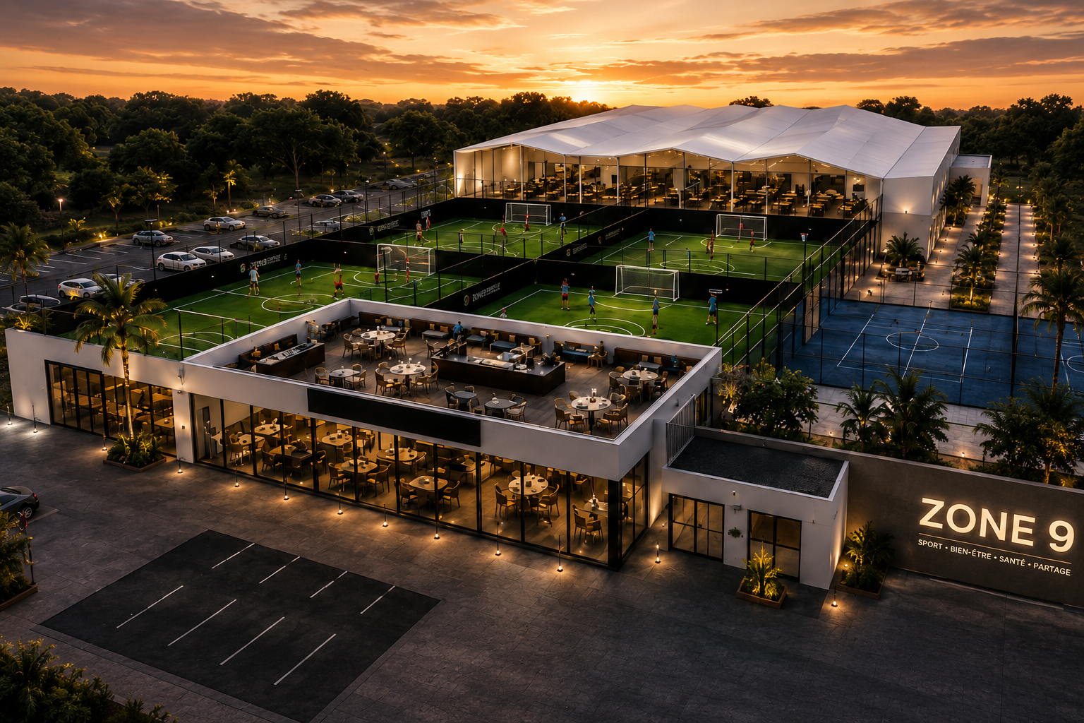 Zone 9 : un complexe sportif premium